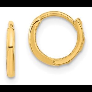 14K gold hoops